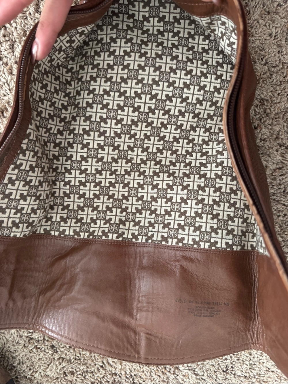 Tory Burch Brown Leather Knee High Boots - Picture 8 of 9